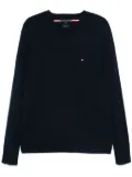 Tommy Hilfiger wool crew-neck sweater - Blue