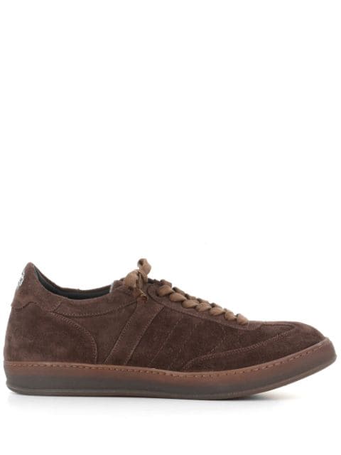 Alberto Fasciani suede low-top sneakers