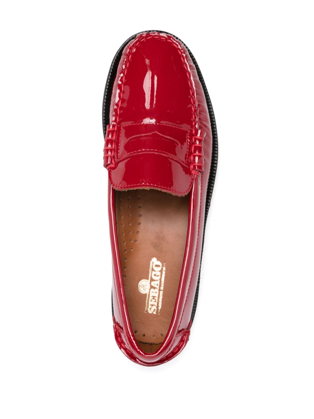 Sebago Dan klassieke loafers Rood