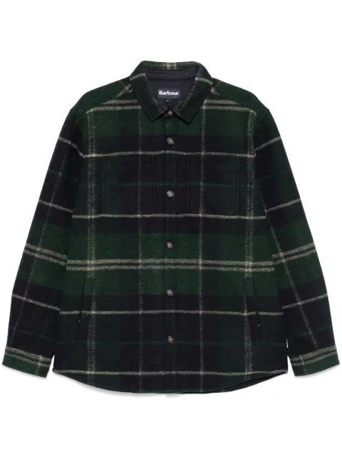 Barbour tartan overshirt