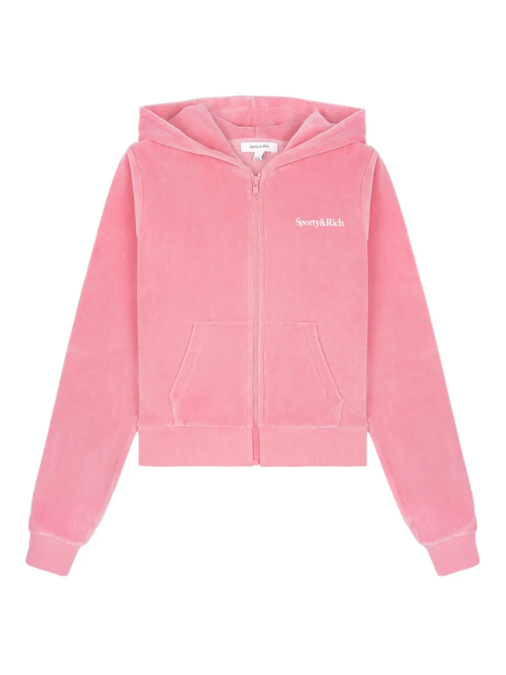 Sporty & Rich Sweater met capuchon Roze