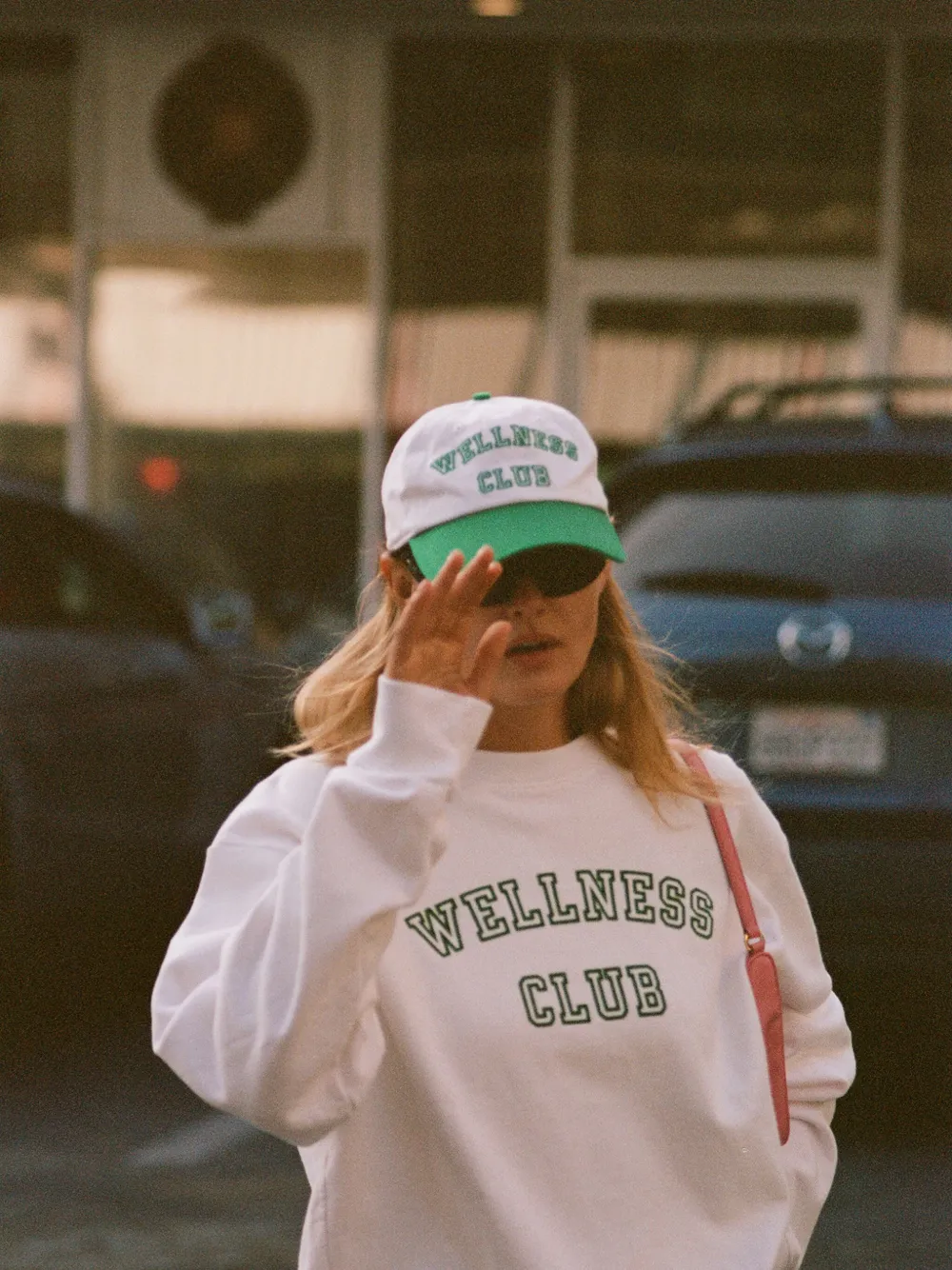 Sporty & Rich Sweater met grafische logoprint Wit