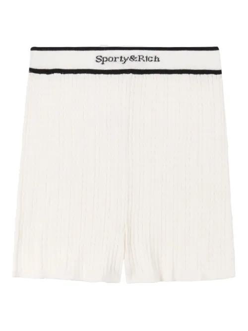 Short ajusté à taille haute - Sporty & Rich - Modalova