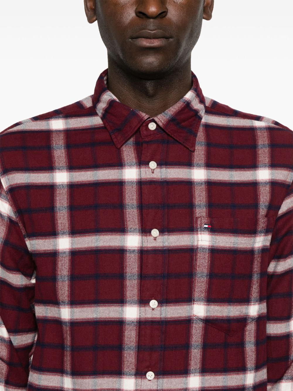 Kenzo plaid-check pattern shirt Men