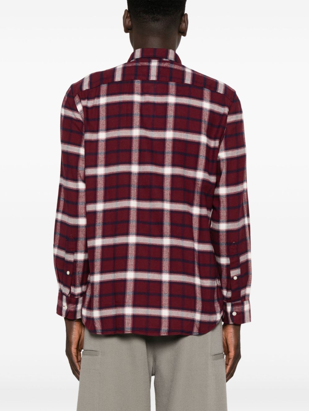 Kenzo plaid-check pattern shirt Men