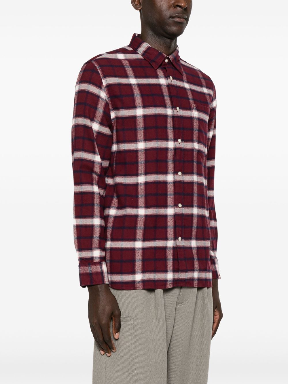 Kenzo plaid-check pattern shirt Men