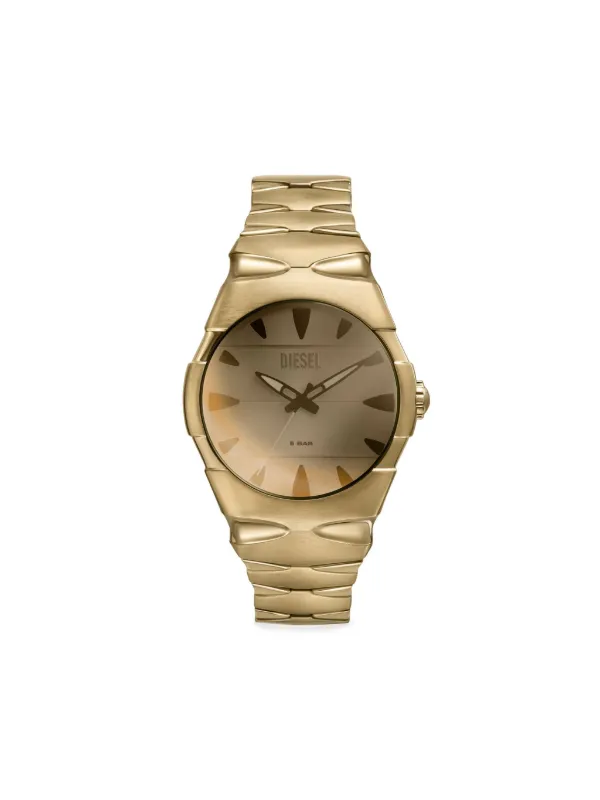 Diesel D-Sruptor 42mm Gold FARFETCH VN