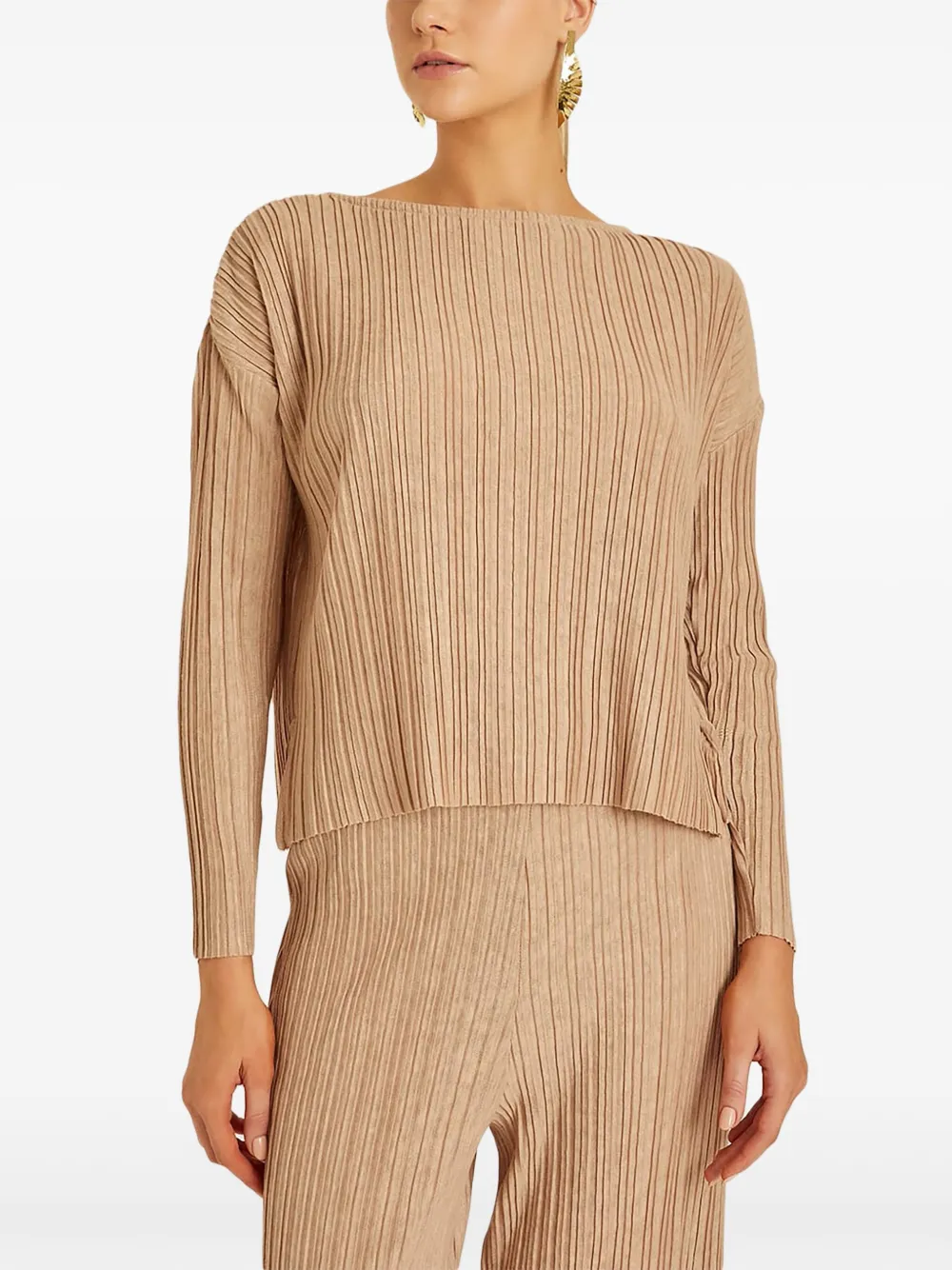 Lenny Niemeyer Raffia blouse - Beige