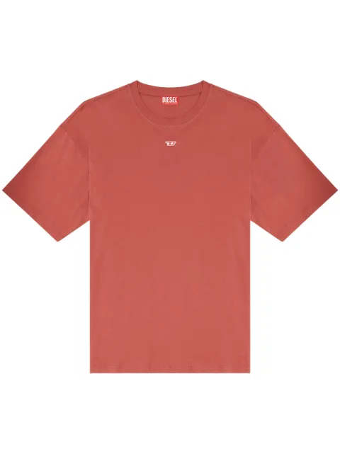 Diesel logo-patch organic-cotton t-shirt