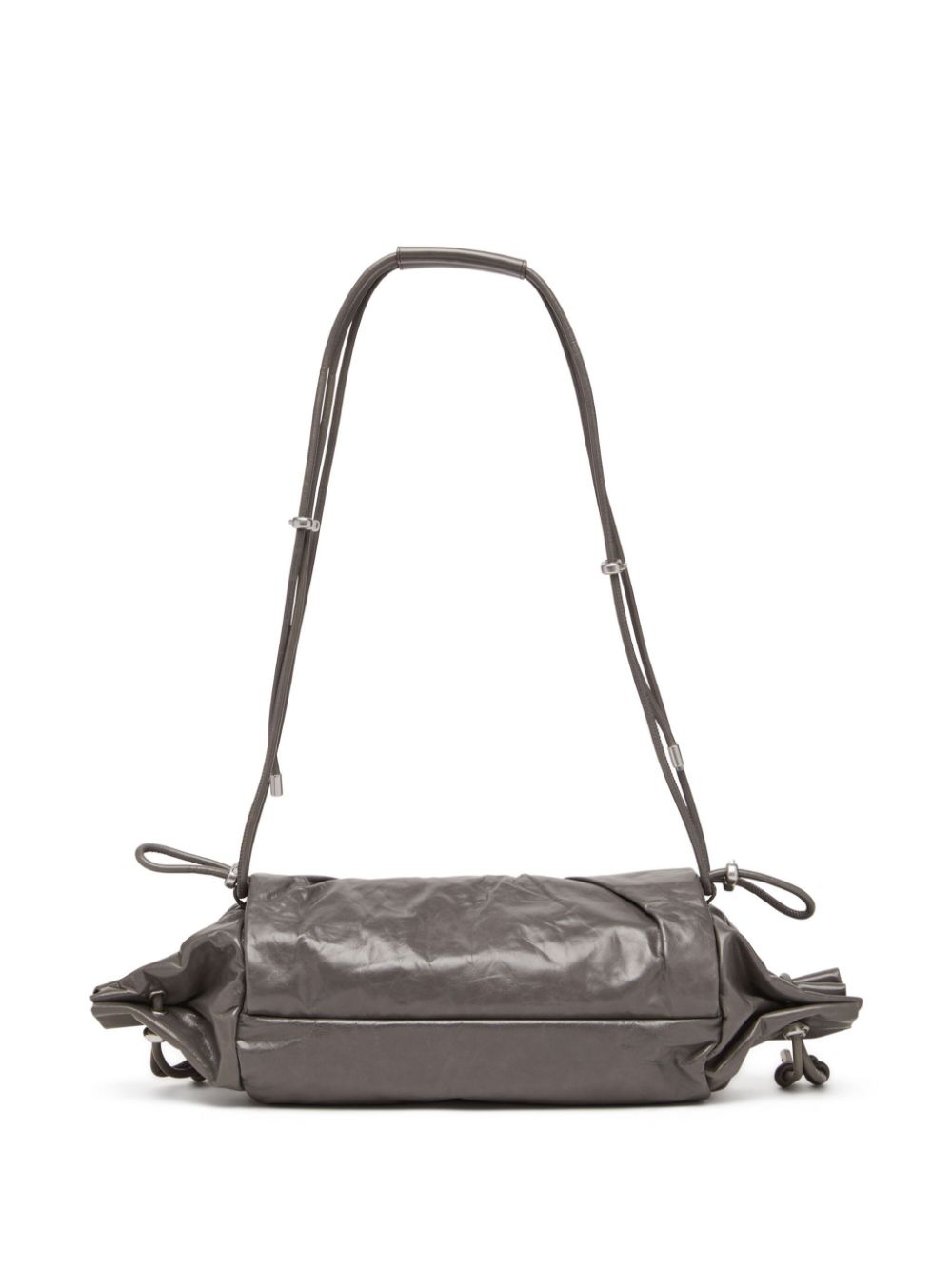 Diesel Scrunch-D shoulder bag - Grijs