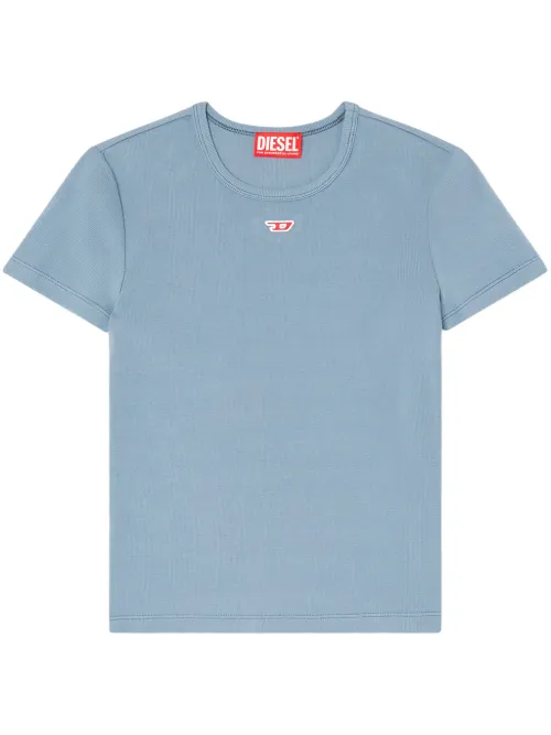 Diesel t-shirt T-Ele-Long-D - Bleu - Diesel - Modalova