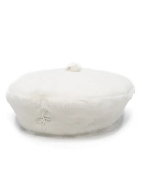 Ruslan Baginskiy faux-fur beret
