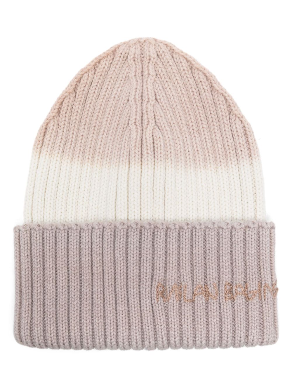 Ruslan Baginskiy hand-dyed beanie - Neutrals