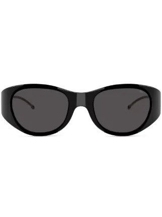 DIESEL サングラス Iconic oval sunglasses Diesel Iconic Oval Sunglasses | Grey | FARFETCH