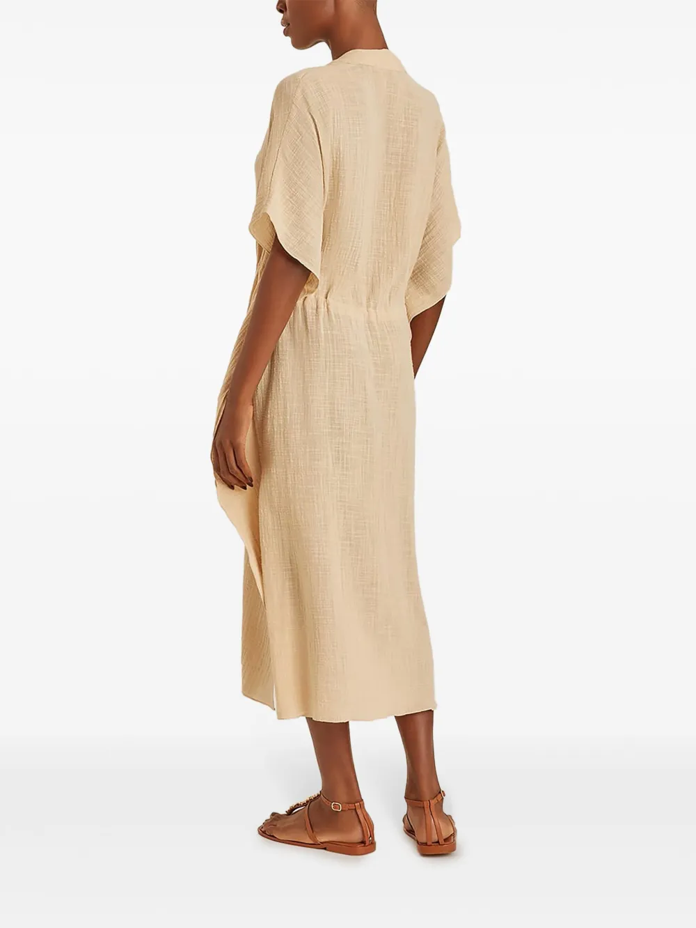 Lenny Niemeyer Raffia tuniek - Beige