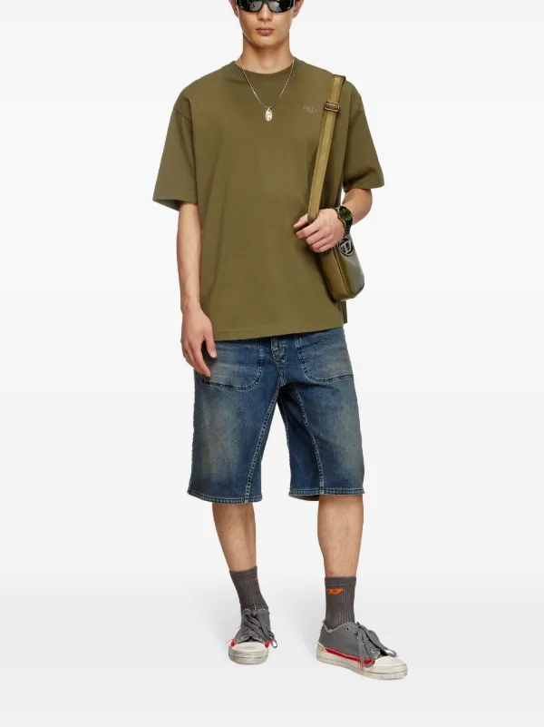 Diesel Camiseta T-Boggy-Megoval | Verde | FARFETCH BR