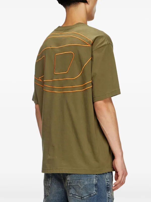 Diesel Camiseta T-Boggy-Megoval | Verde | FARFETCH BR