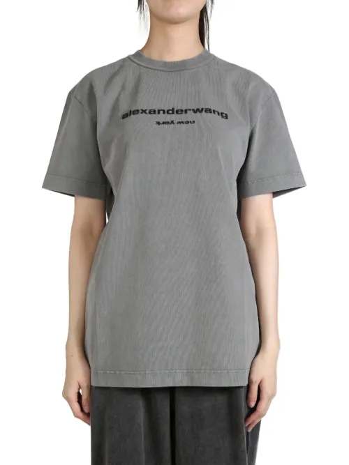 Logo-print T-shirt - Alexander Wang - Modalova