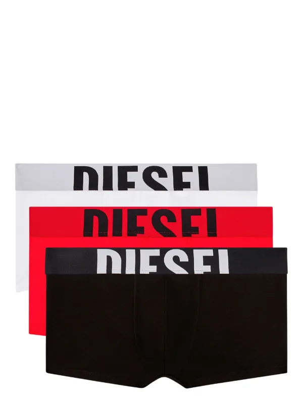 Diesel ロゴウエスト ボクサーパンツ セット | レッド | FARFETCH JP