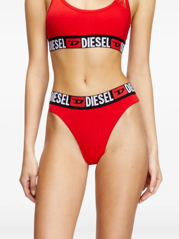 Diesel Ufst-Stars-Threepack ロゴ ウエスト ソング Diesel Ufst-Stars ソング 3枚組 | レッド | FARFETCH JP