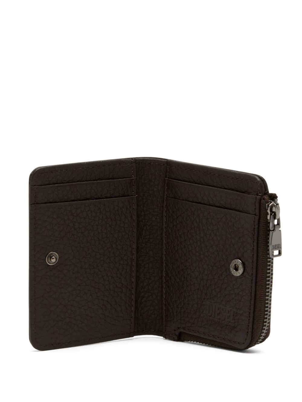 Diesel tonal-design leather wallet Men