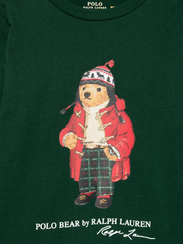 POLO RALPH LAUREN KIDS 323883620-009 COLLEGE GREEN(7561) Green