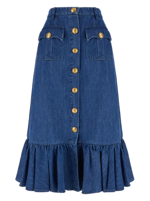 Valentino Garavani Lightweight denim skirt