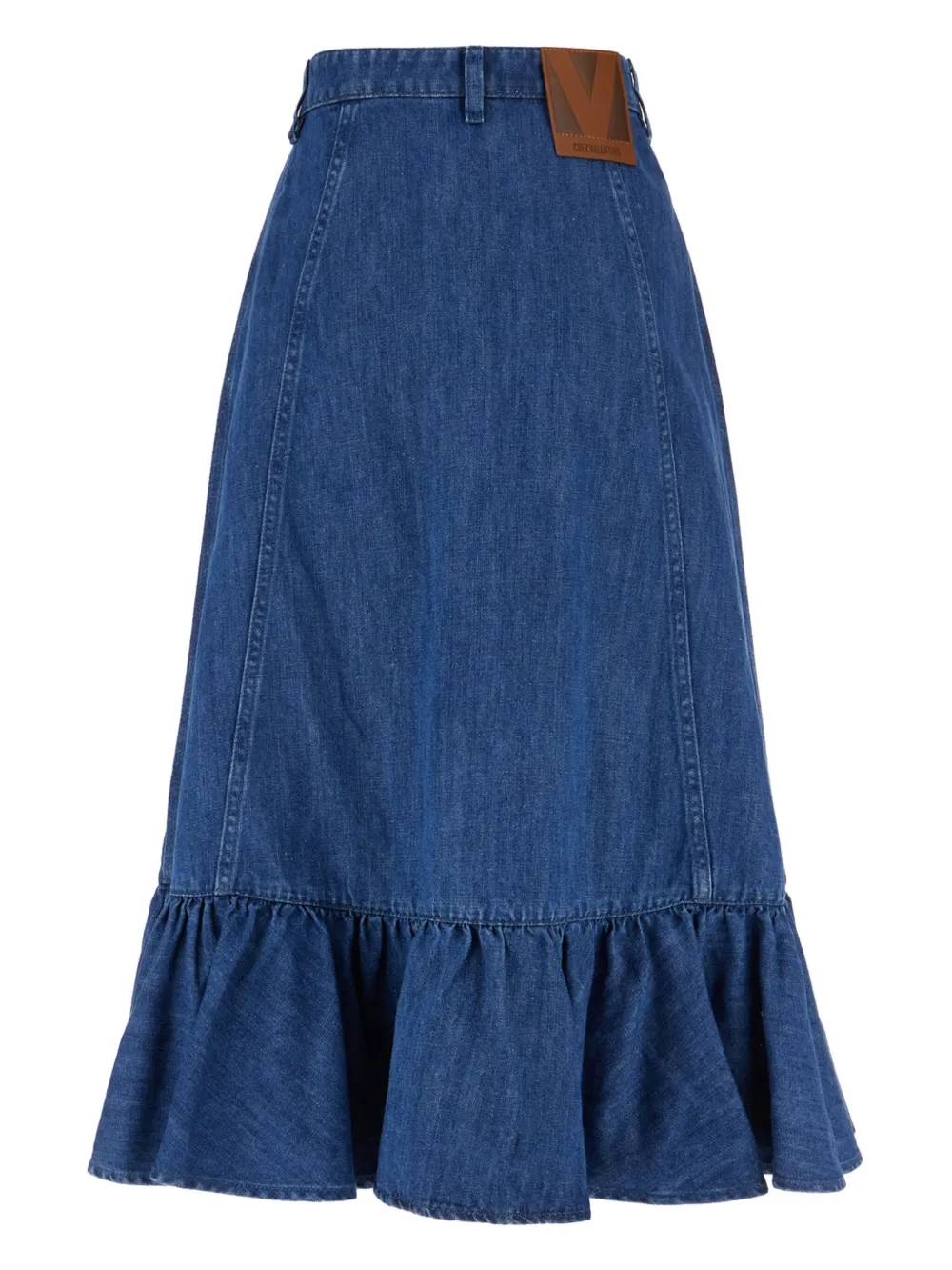 Image 2 of Valentino Garavani Lightweight denim skirt