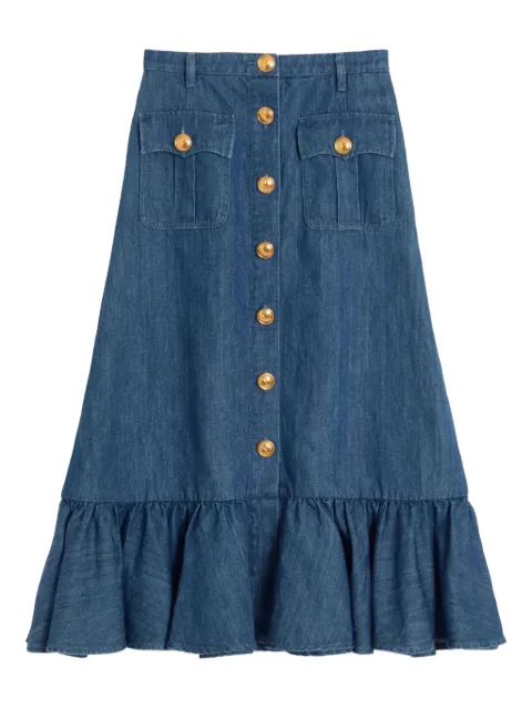 Valentino Garavani Lightweight denim skirt