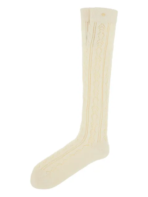 Valentino Garavani VLogo perforated socks