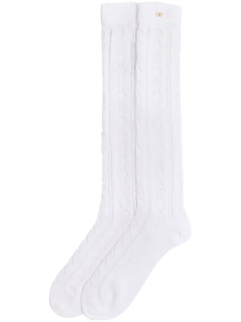 Valentino Garavani calcetines VLogo con perforaciones