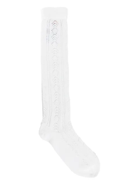 Valentino Garavani VLogo perforated socks