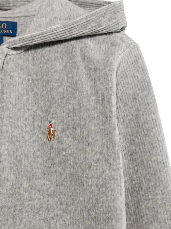 POLO RALPH LAUREN KIDS コーデュロイ パーカー | グレー