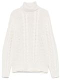 Brunello Cucinelli cable-knit sweater - White