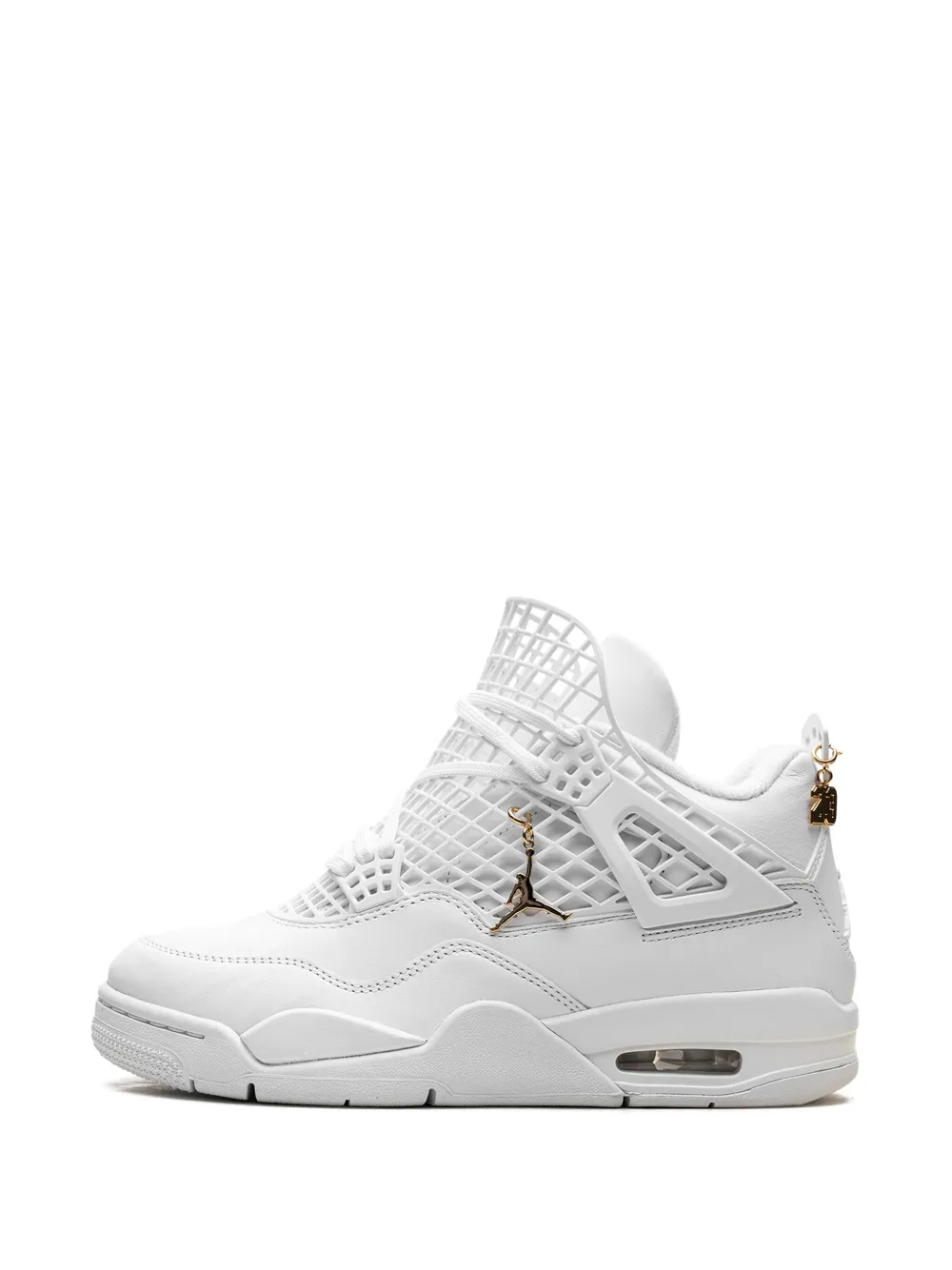 Jordan Air 4 "Net White Metallic Gold Phantom" sneakers