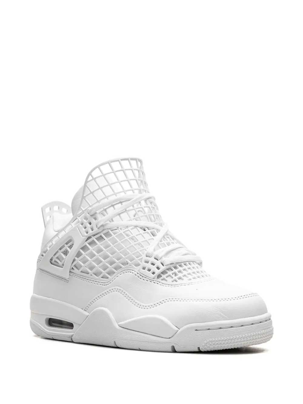 Jordan Air 4 "Net White Metallic Gold Phantom" sneakers