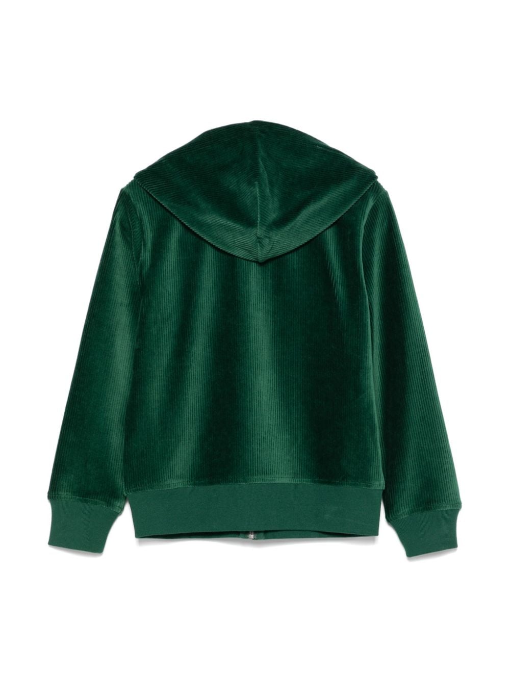 Shop Ralph Lauren Corduroy Hoodie In Grün