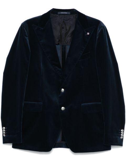 Tagliatore velvet blazer Men