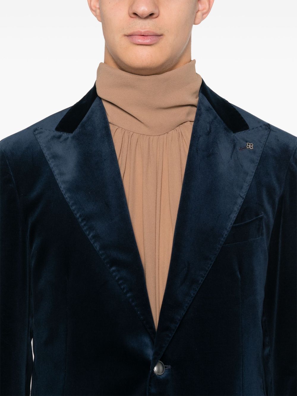 Tagliatore velvet blazer Men