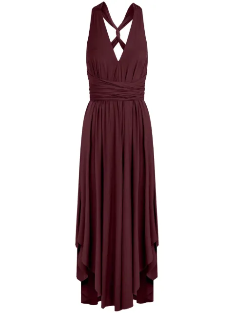 Lenny Niemeyer Vestido midi franzido
