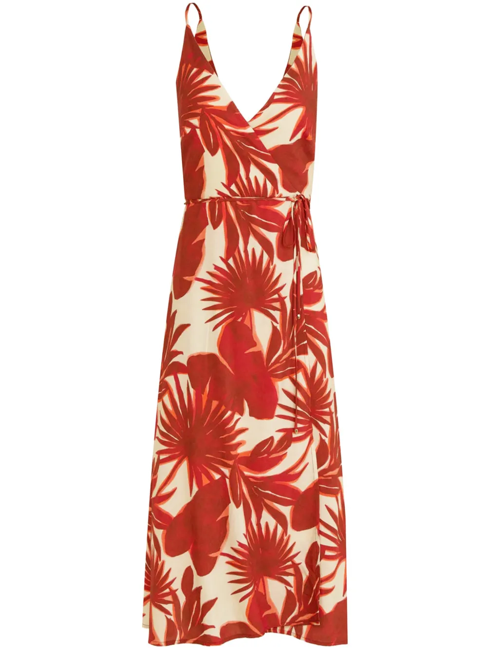 Lenny Niemeyer Vestido midi com estampa | Vermelho | Image 1