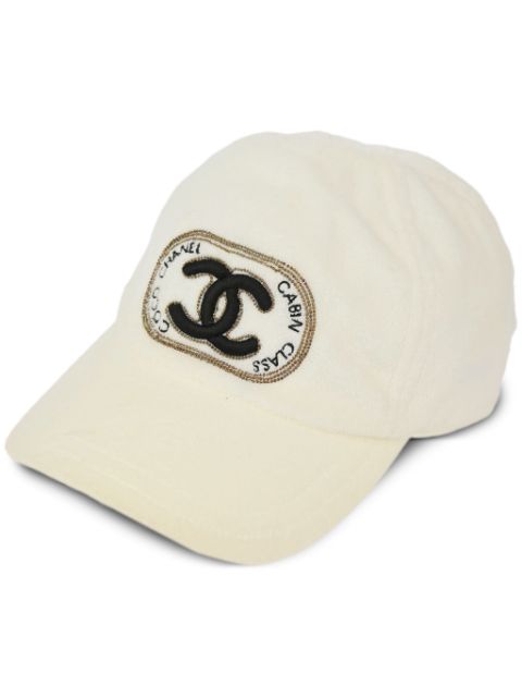 CHANEL 1990-2000 CC baseball cap Women