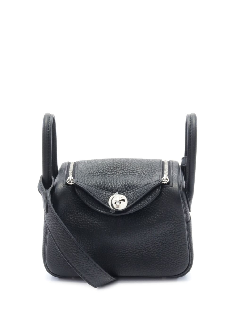 Hermès Pre-Owned 2024 mini Lindy shoulder bag - Black