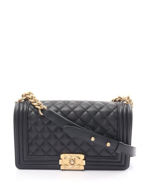 HOT SALE CHANEL 2020s Boy shoulder bag Women