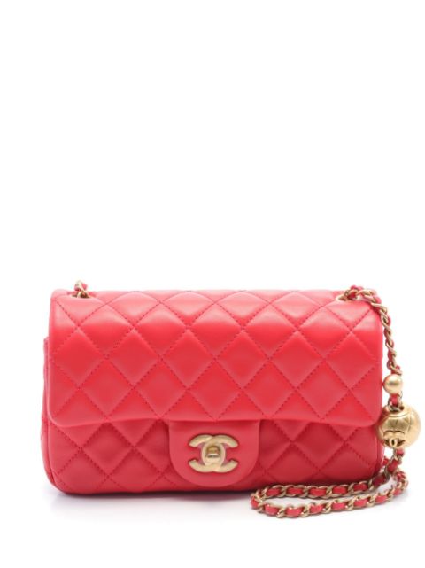 Affordable HOT SALE CHANEL 2020-2021 mini Classic Flap shoulder bag Women