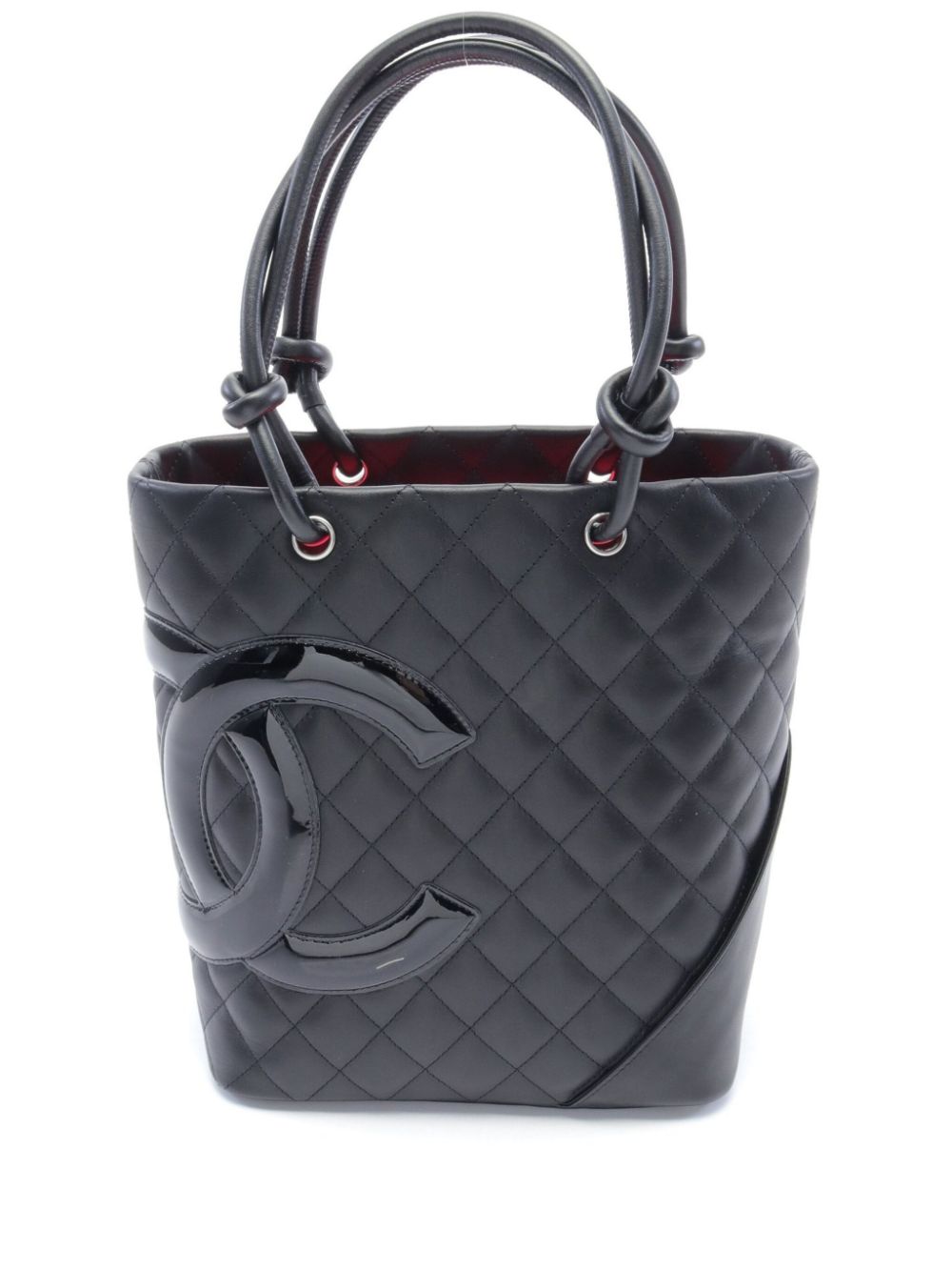 Affordable HOT SALE CHANEL 2010-2011 medium Cambon Line tote bag Women