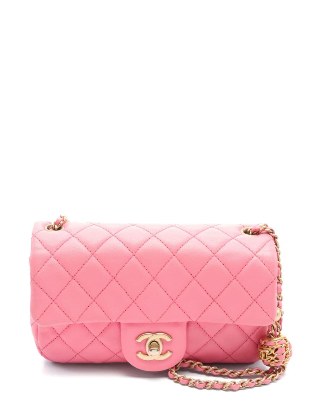 CHANEL Pre-Owned 1986-1988 mini Flap shoulder bag - Rosa