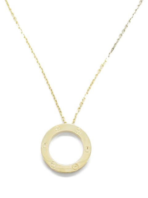 Cartier 2010 18kt yellow gold Love Circle necklace