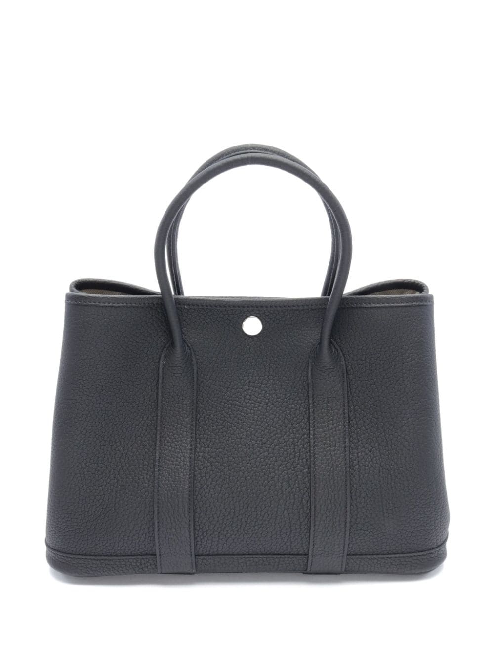 Pre-owned Hermes 2024 Garden Party Tpm Handbag In ブラック