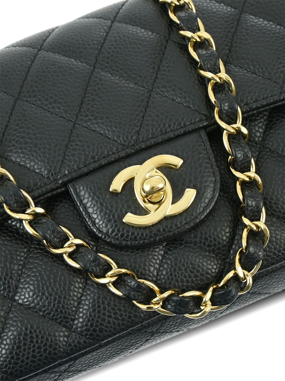 Cheap HOT SALE CHANEL 2009-2010 East West shoulder bag Women